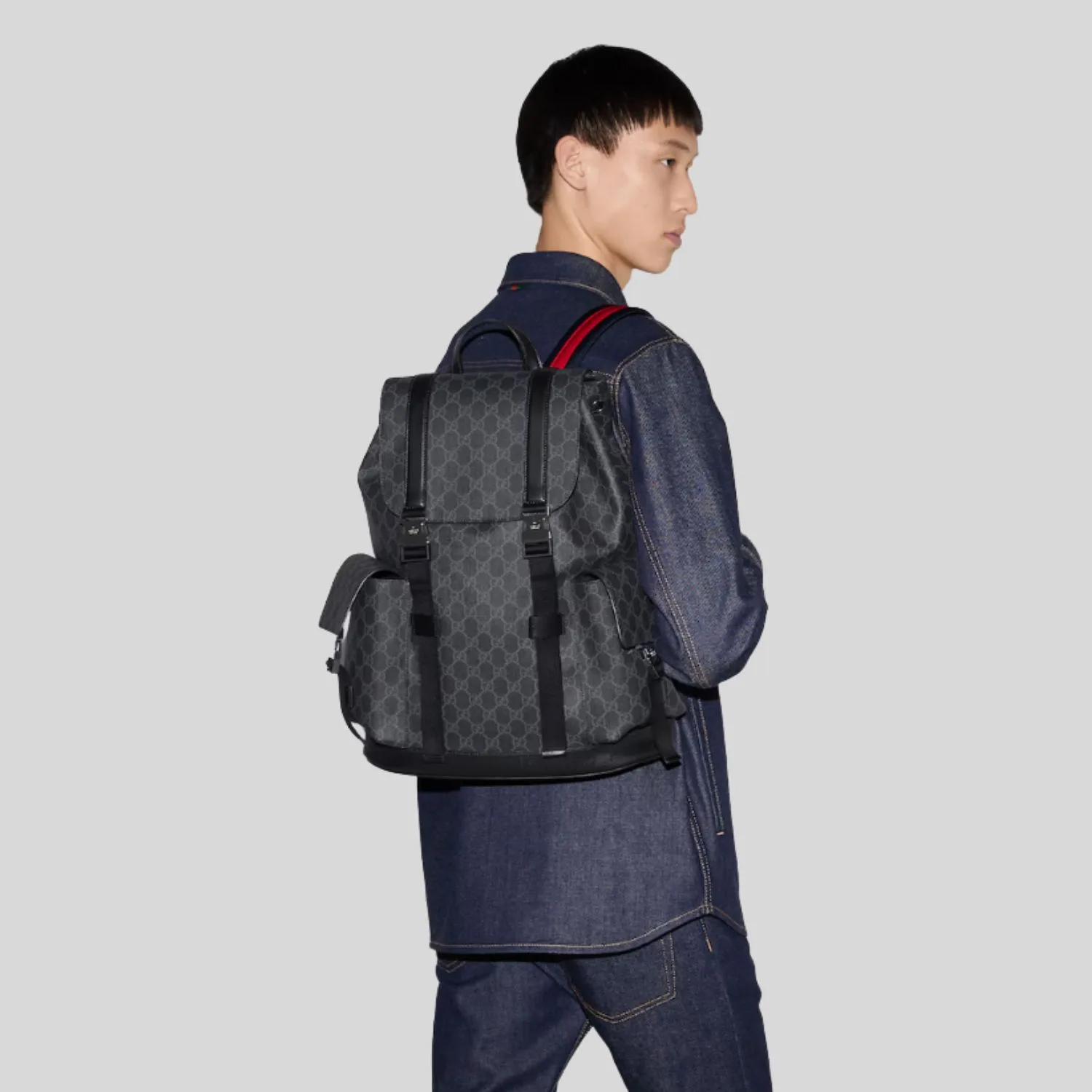 Gucci Large Backpack Black / - Image 4