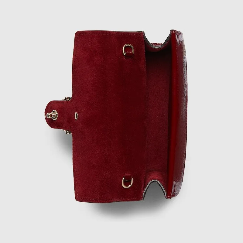Gucci Dionysus Super Mini Shoulder Bag / Red Light Gold Hardware - Image 8