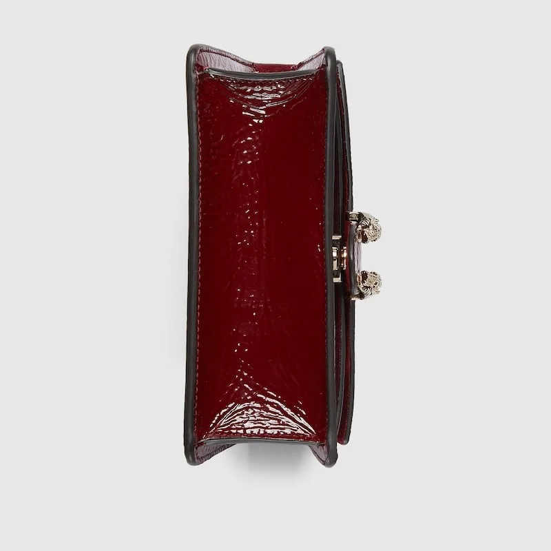 Gucci Dionysus Super Mini Shoulder Bag / Red Light Gold Hardware - Image 9
