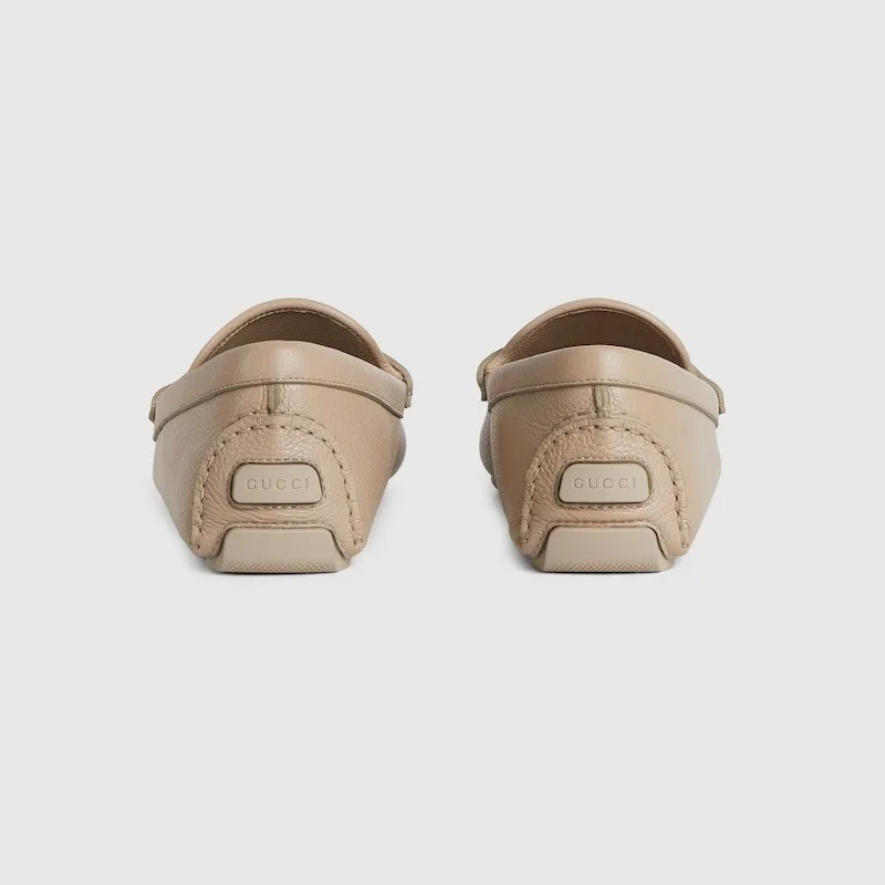 Gucci Driver Loafer Oatmeal - Image 3