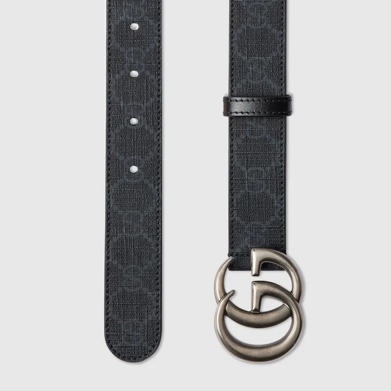 Gucci GG Marmont Thin Belt Black - Image 3