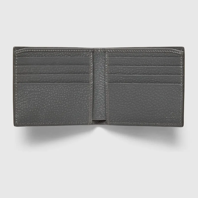 Alternative view of Gucci Grey Interior Bi-Fold Wallet Grey /