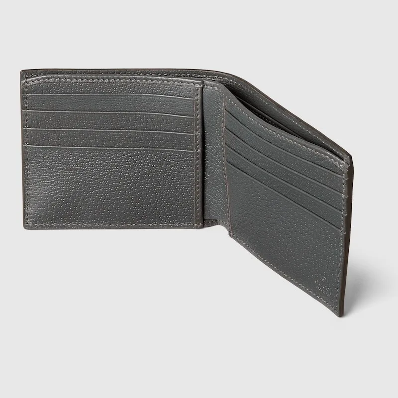 Gucci Grey Interior Bi-Fold Wallet Grey / - Image 4