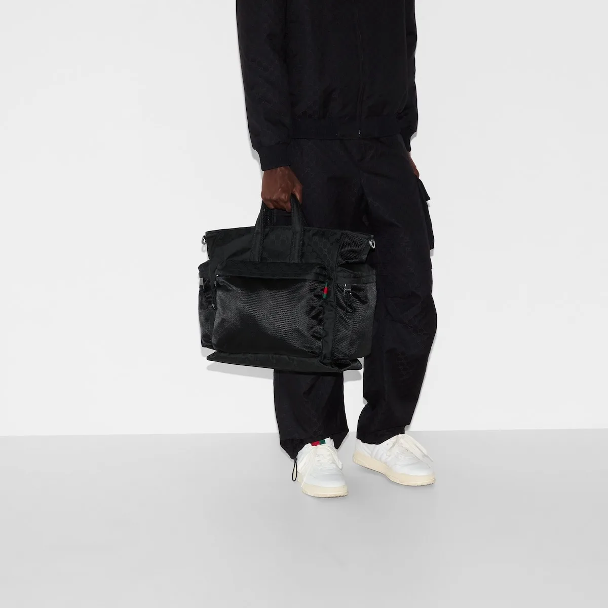 Gucci Large GG Tote Bag Black / - Image 3