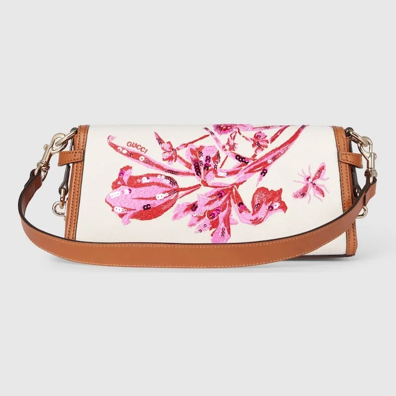 Gucci Luce Small Shoulder Bag Pink / - Image 9