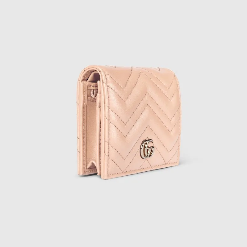 Alternative view of Gucci Marmont Small Wallet Pale Pink /