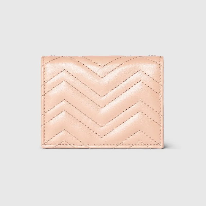 Gucci Marmont Small Wallet Pale Pink / - Image 3