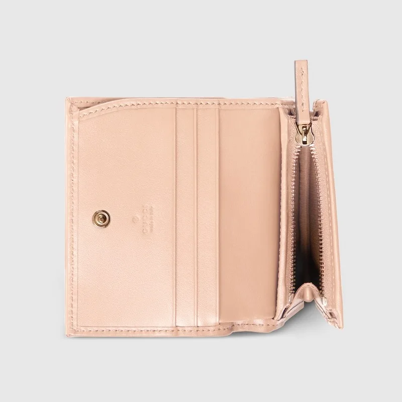 Gucci Marmont Small Wallet Pale Pink / - Image 6