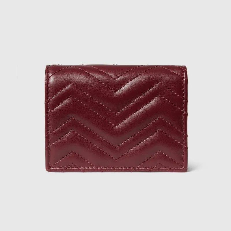Gucci Marmont Small Wallet Rosso Ancora Red / - Image 5