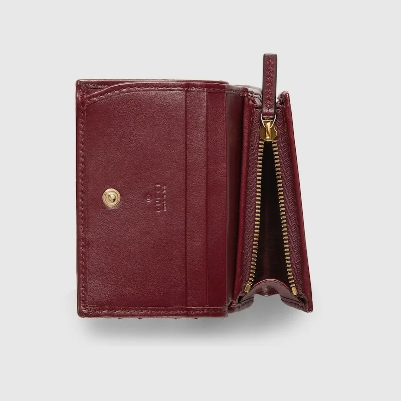 Gucci Marmont Small Wallet Rosso Ancora Red / - Image 6