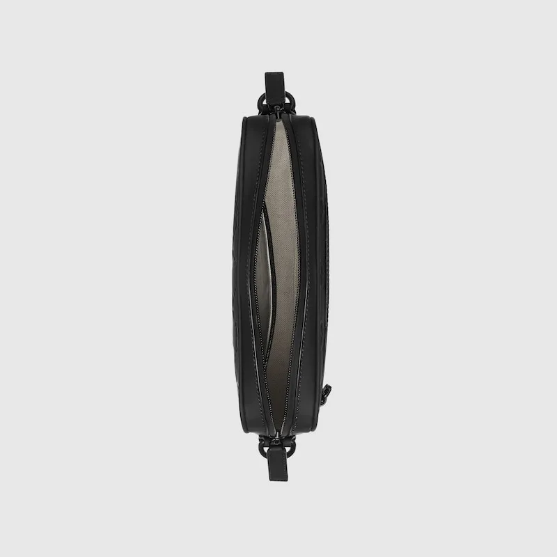 Gucci Rubber-Effect Small Crossbody Bag Black / - Image 10