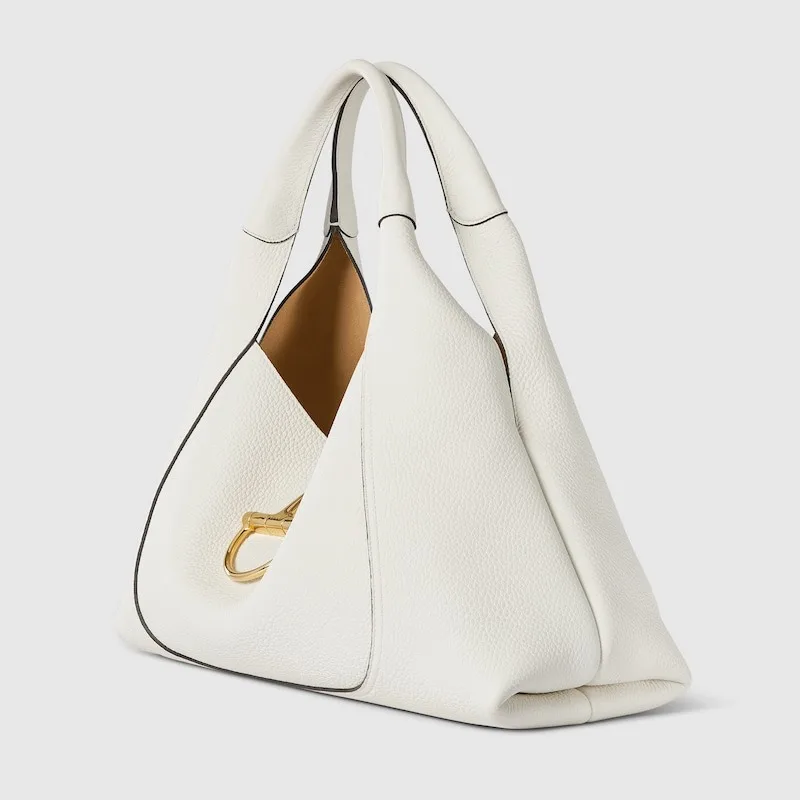Gucci Softbit Maxi Shoulder Bag White / - Image 3