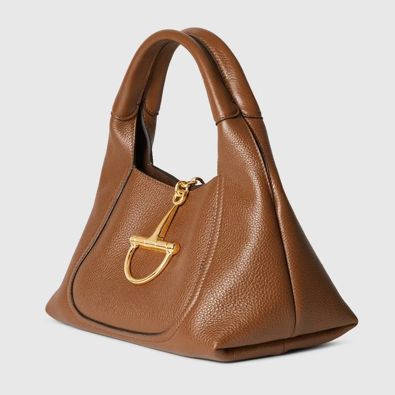 Gucci Softbit Medium Top Handle Bag Brown / - Image 3
