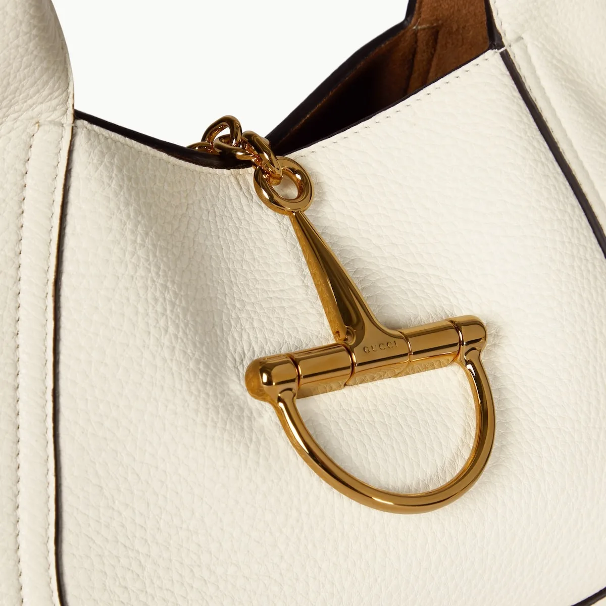 Gucci Softbit Medium Top Handle Bag White / - Image 5
