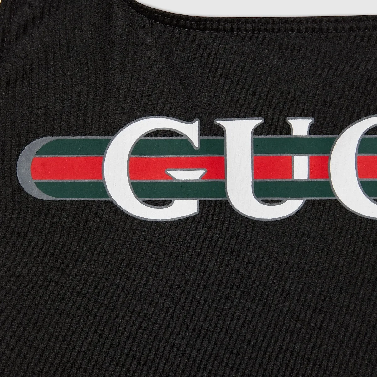 Gucci Sparkling Jersey Swimsuit With Print Black - Image 4