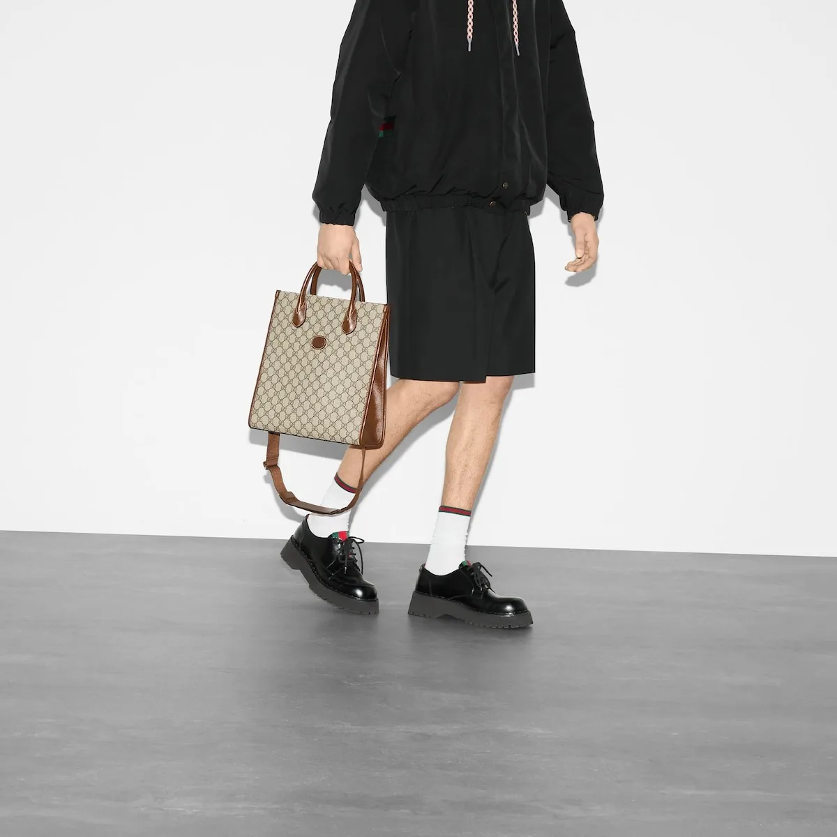 Alternative view of Gucci Tote Bag With Interlocking G Brown 92THG 8563 /