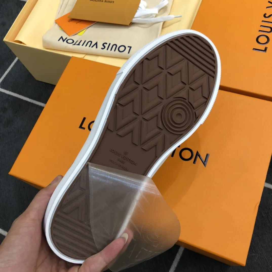 Louis Vuitton LV Trocadero Richelieu Sneaker Blue - Image 9
