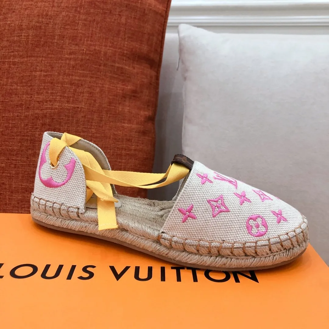 Louis Vuitton Women’s Starboard Flat Espadrille Pink - Image 3