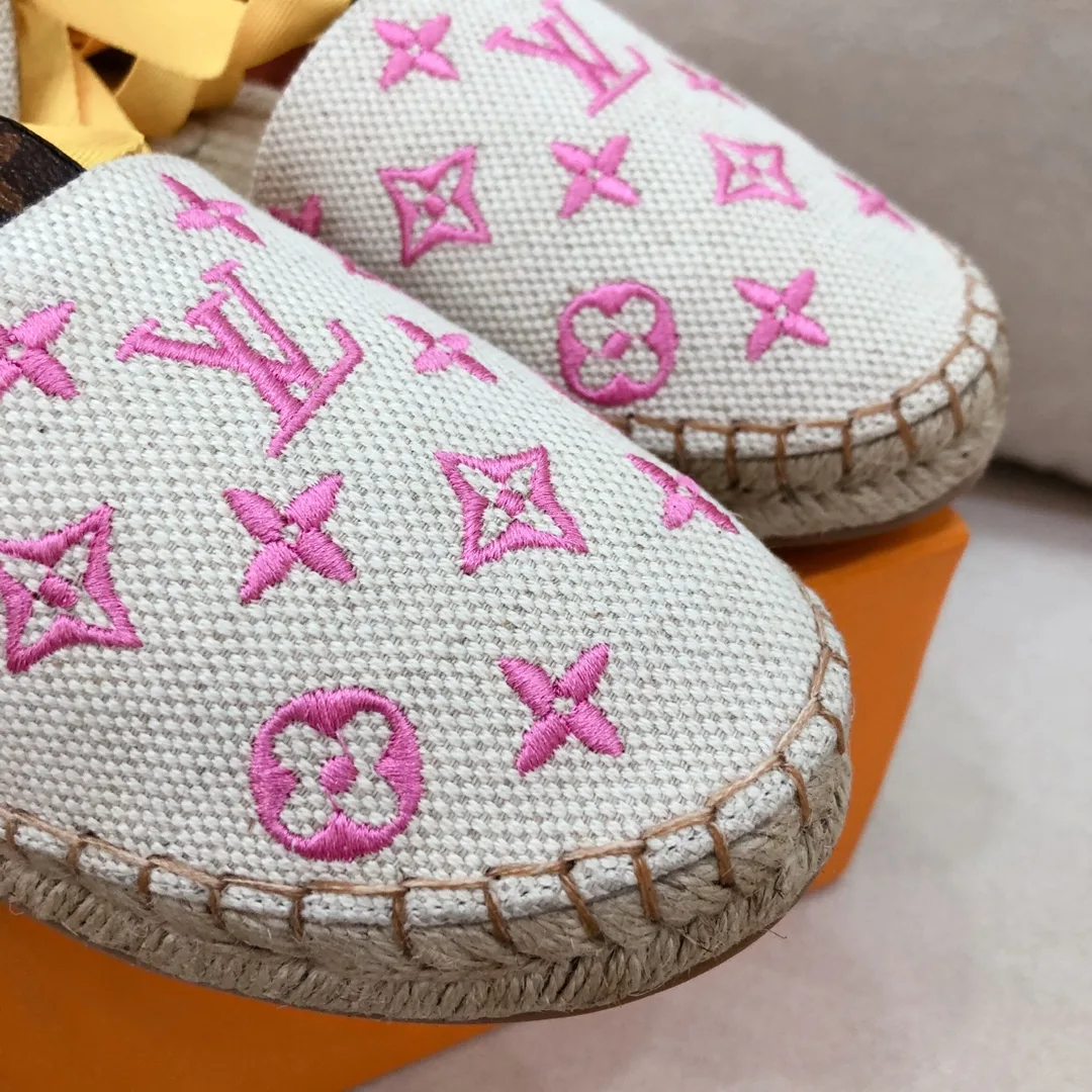 Alternative view of Louis Vuitton Women’s Starboard Flat Espadrille Pink