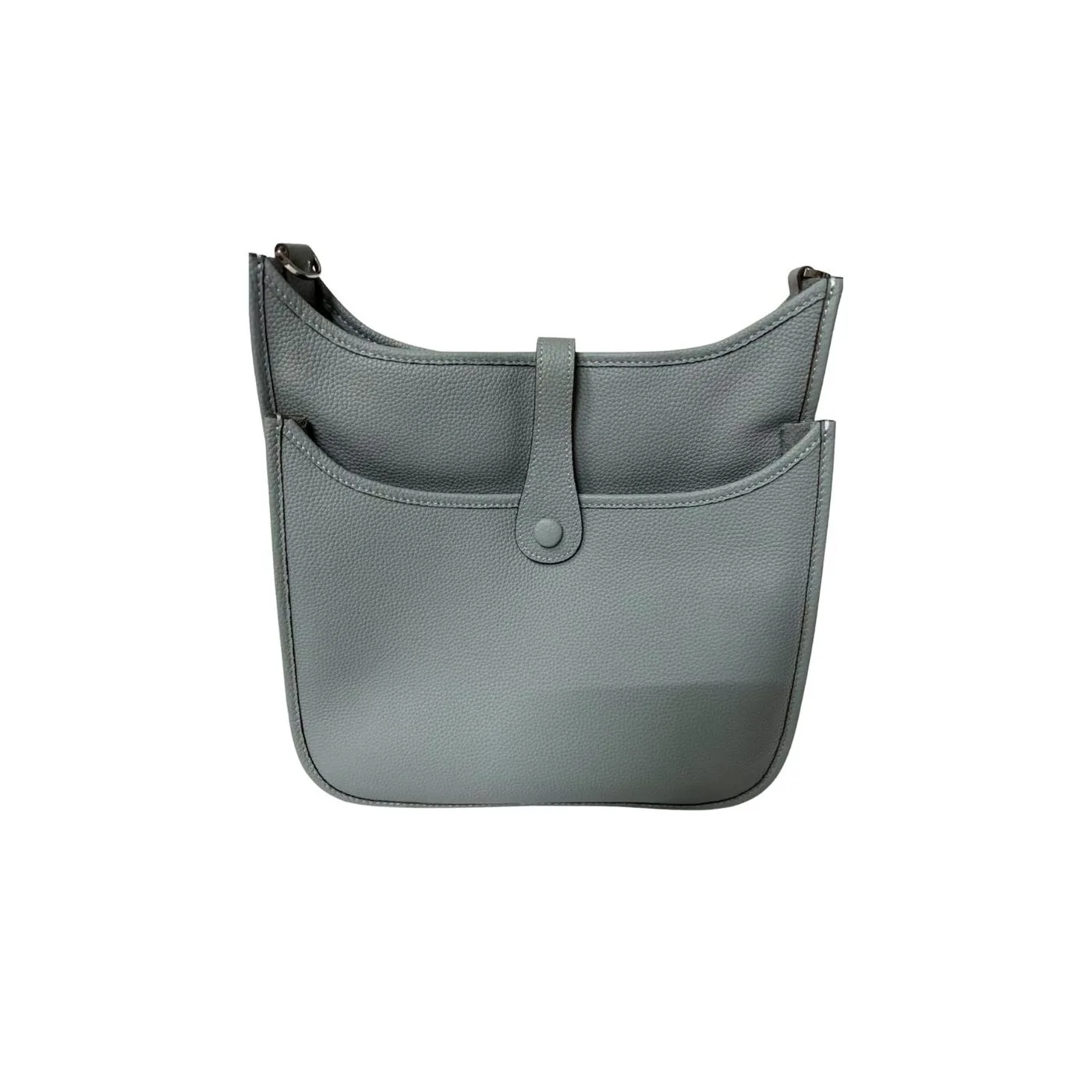 Hermes Evelyne III 29 Bag Light Blue With Silver-Toned Hardware - Image 4
