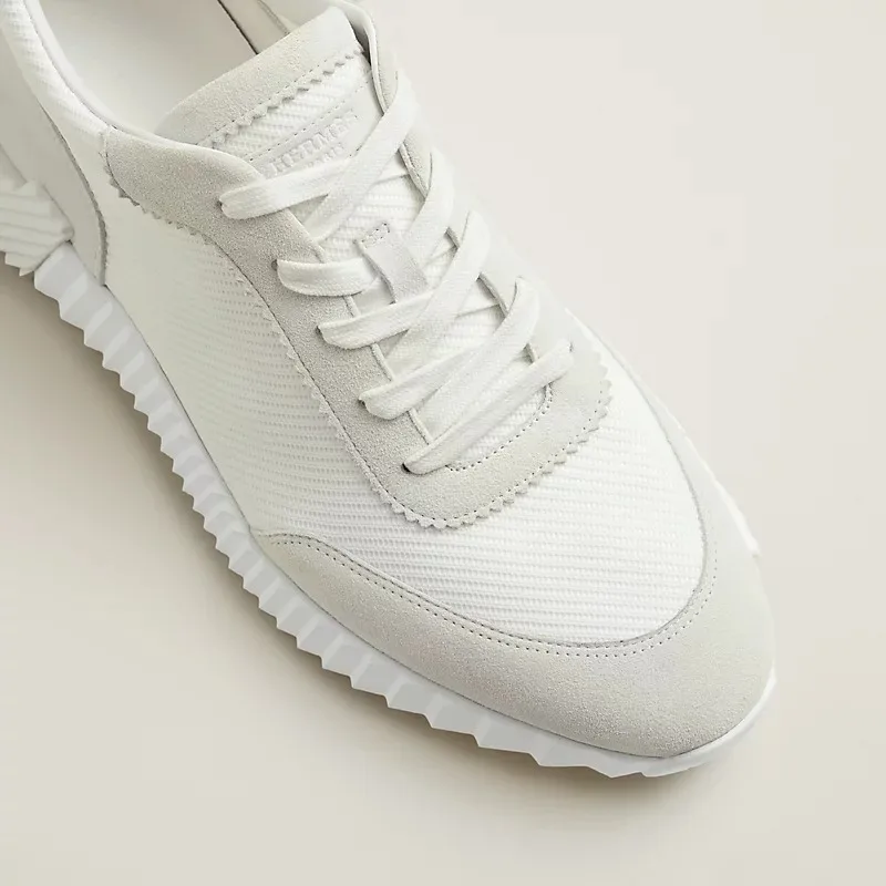 Hermes Bouncing Sneakers White - Image 3