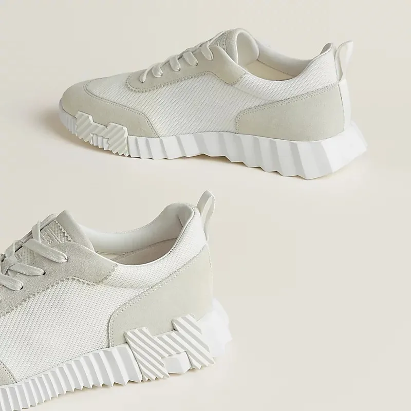 Hermes Bouncing Sneakers White - Image 5