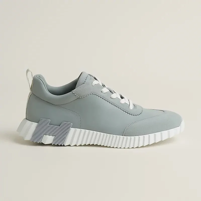 Hermes Bouncing Sneakers Grey - Image 3