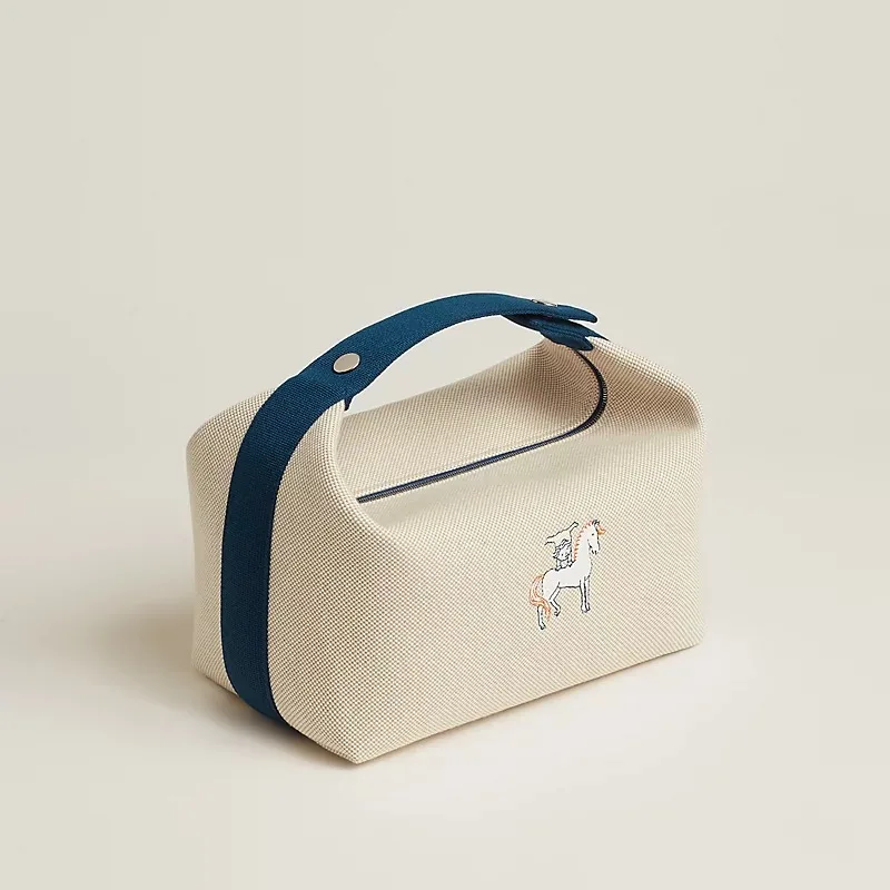 Hermes Bride-A-Brac Cabriole Case Large Gris Perle / 01 - Image 3