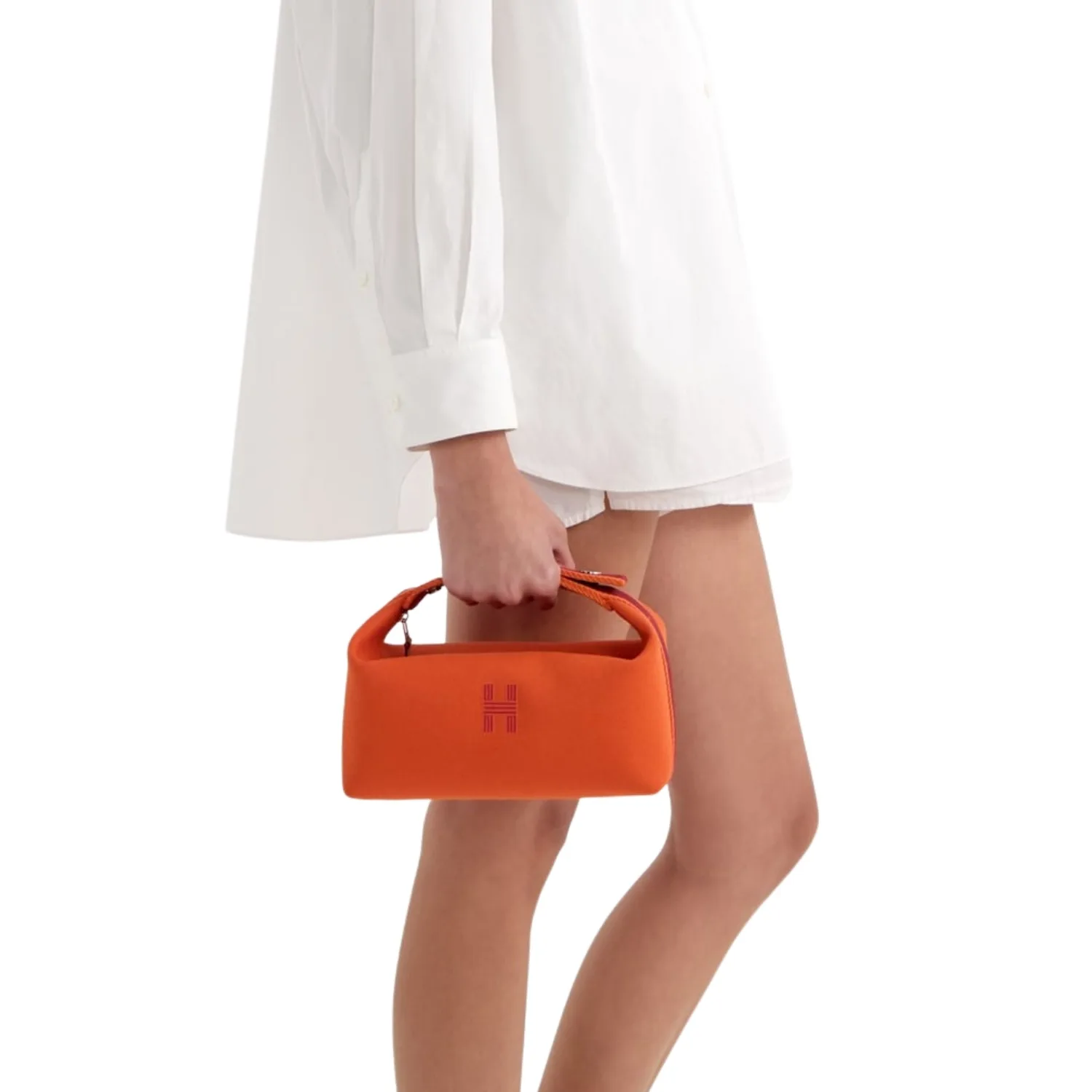 Alternative view of Hermes Bride-A-Brac Case Small Orange / 05
