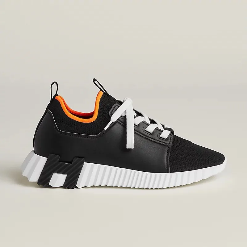 Hermes Depart Slip-On Sneakers Black - Image 3
