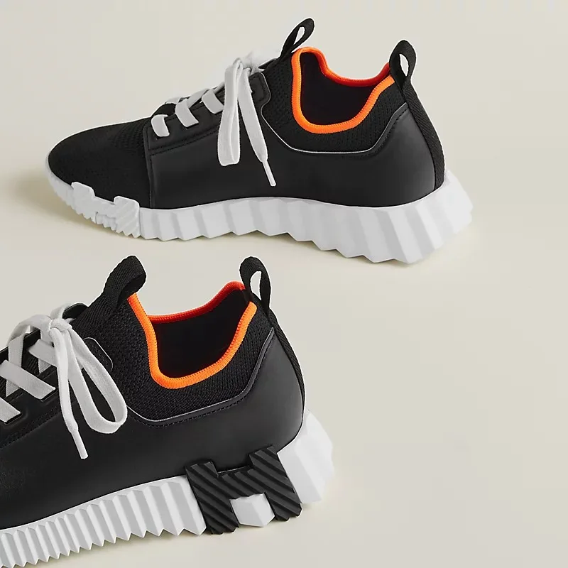 Hermes Depart Slip-On Sneakers Black - Image 4