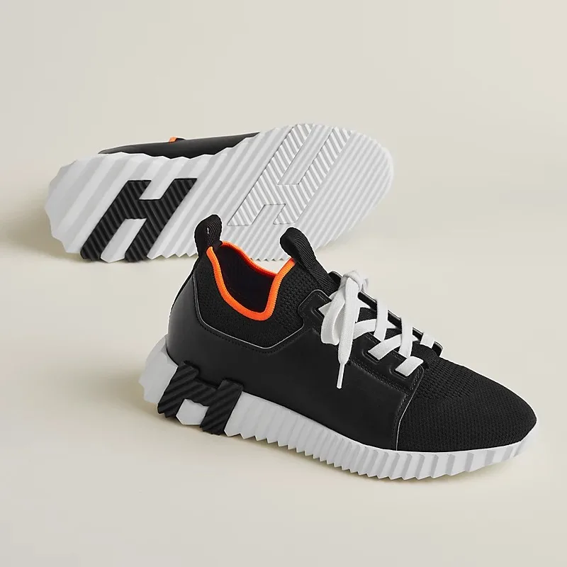 Hermes Depart Slip-On Sneakers Black - Image 6