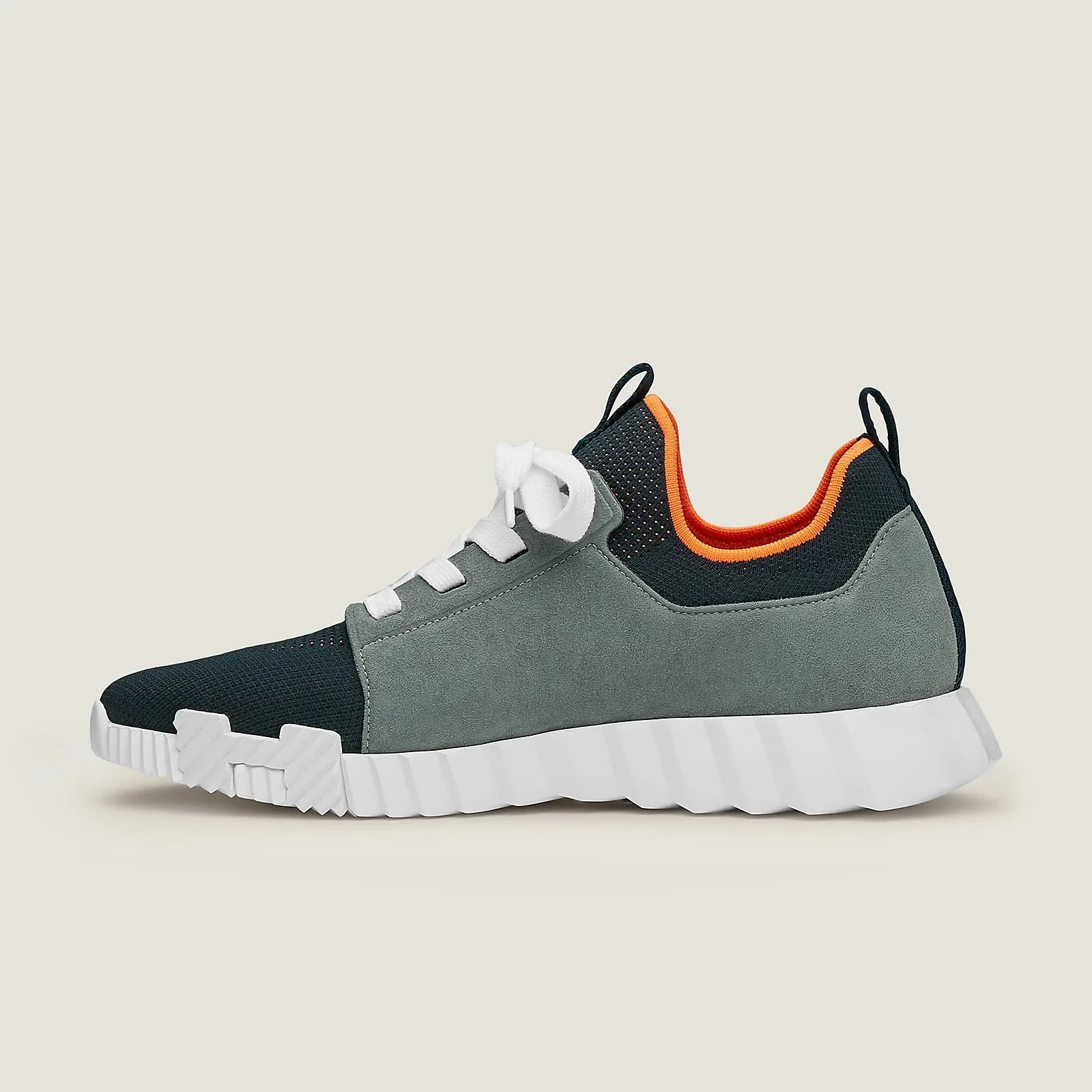 Hermes Depart Slip-On Sneakers Noir/ Grey - Image 5