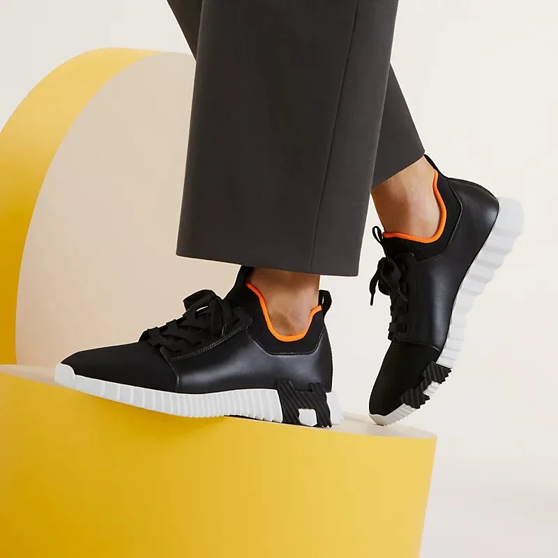 Alternative view of Hermes Depart Slip-On Sneakers Noir