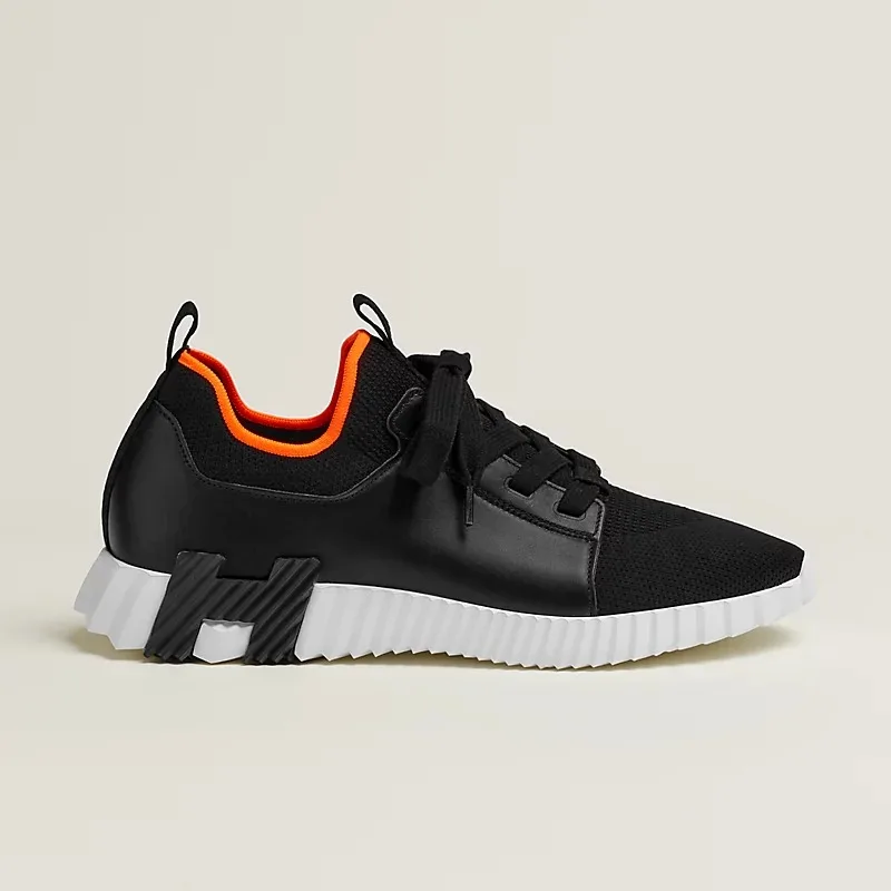 Hermes Depart Slip-On Sneakers Noir - Image 3