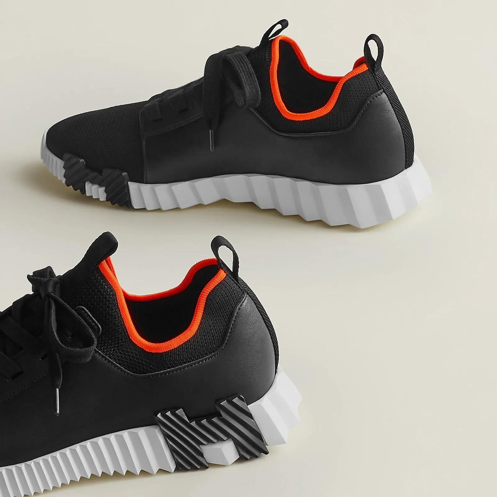 Hermes Depart Slip-On Sneakers Noir - Image 5