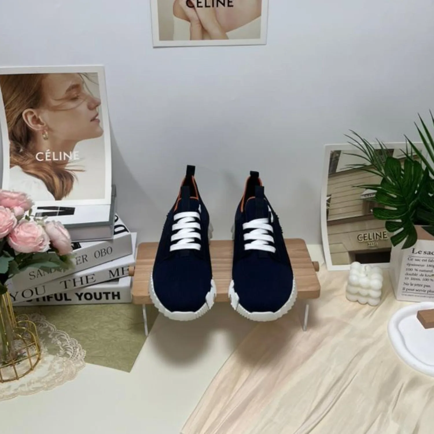 Alternative view of Hermes Depart Sneaker Dark Blue