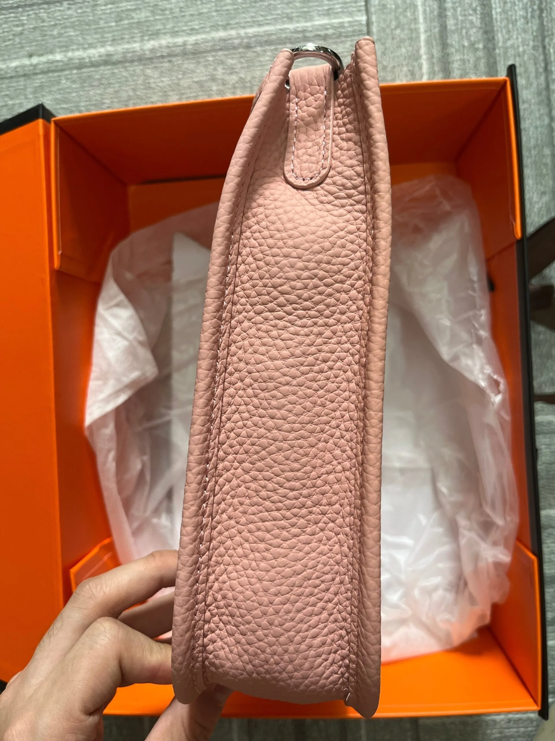 Hermes Evelyne 16 Amazone Bag Rose Sakura / - Image 4