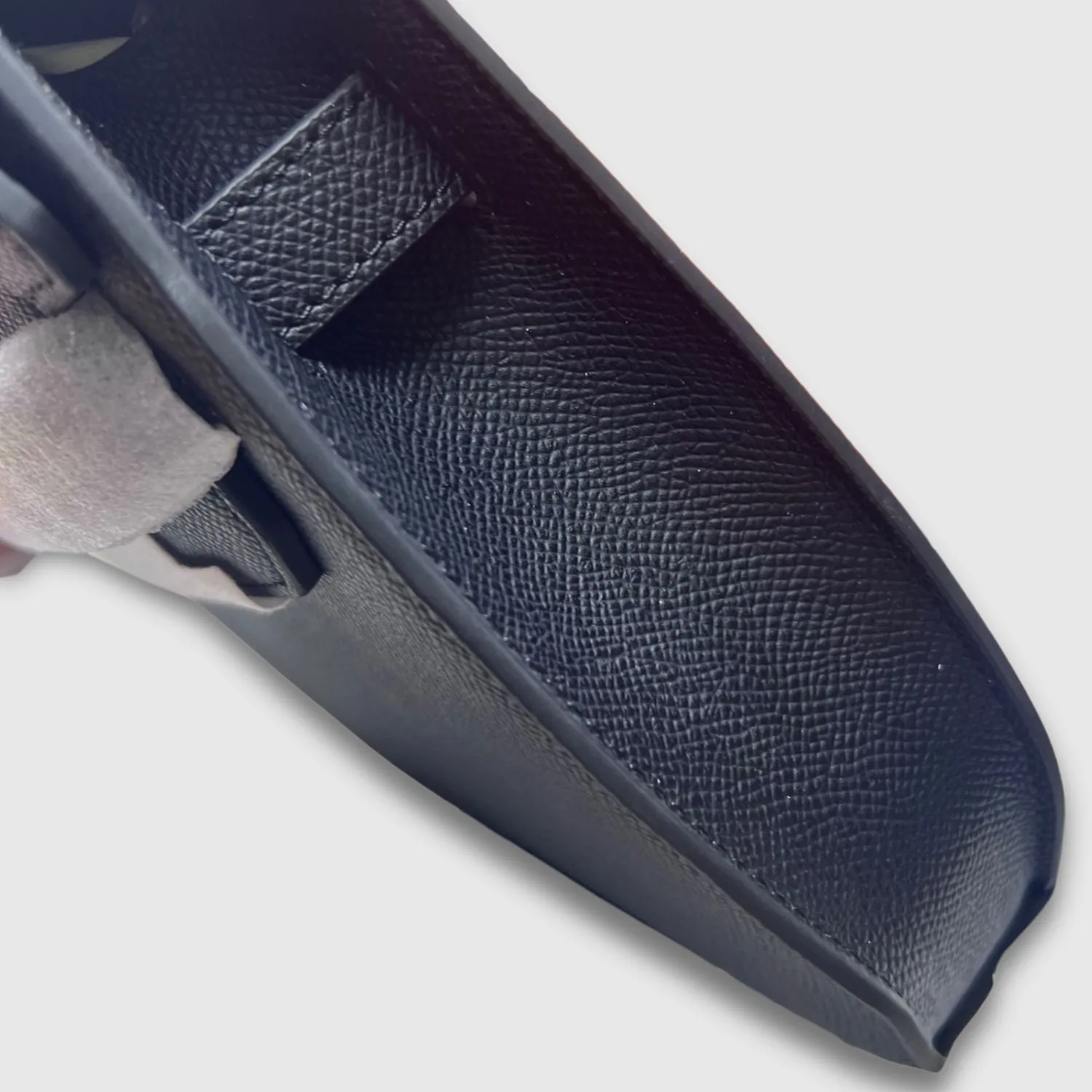 Hermes Garden Kelly Depeches 25 Pouch Silver Hardware Black - / - Image 3