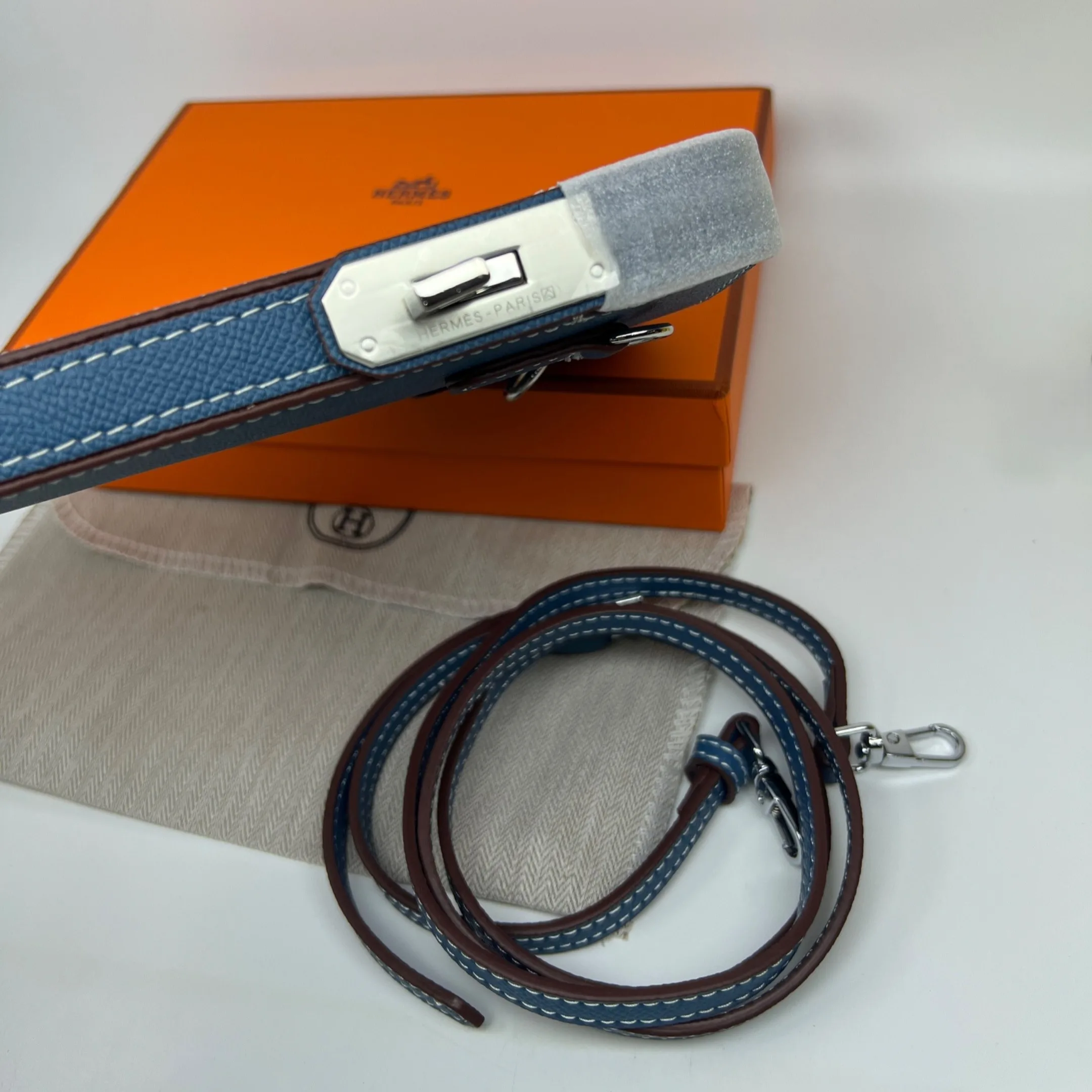 Hermes Hac A Box Phone Case Blue / - Image 4