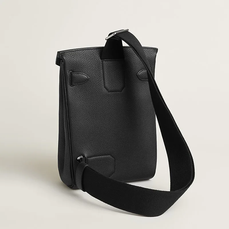 Hermes Hac A Dos PM Backpack / Noir Silver Hardware - Image 4