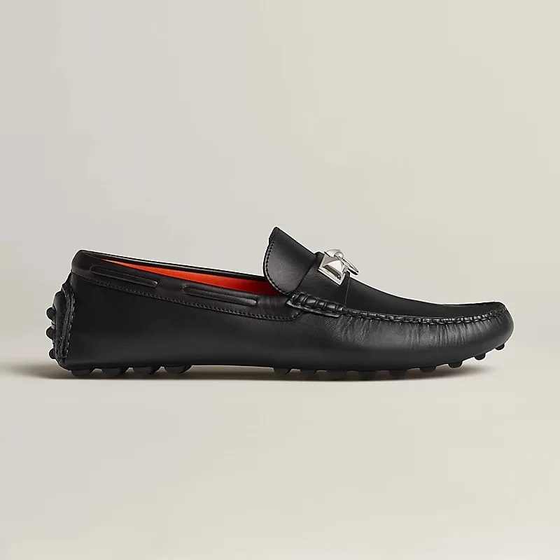 Hermes Irving Loafers Noir - Image 3