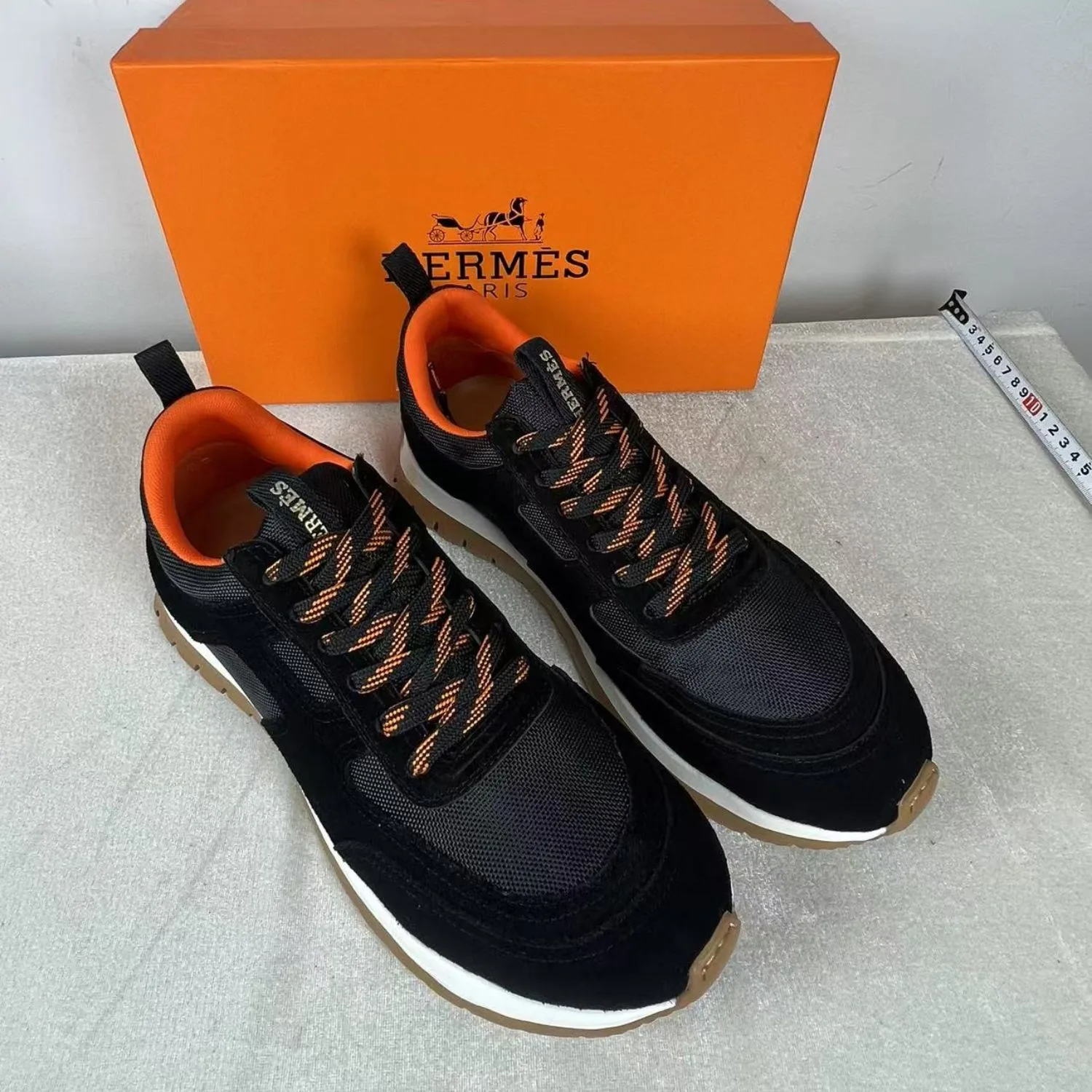 Hermes Jimmy Sneakers Black - Image 6