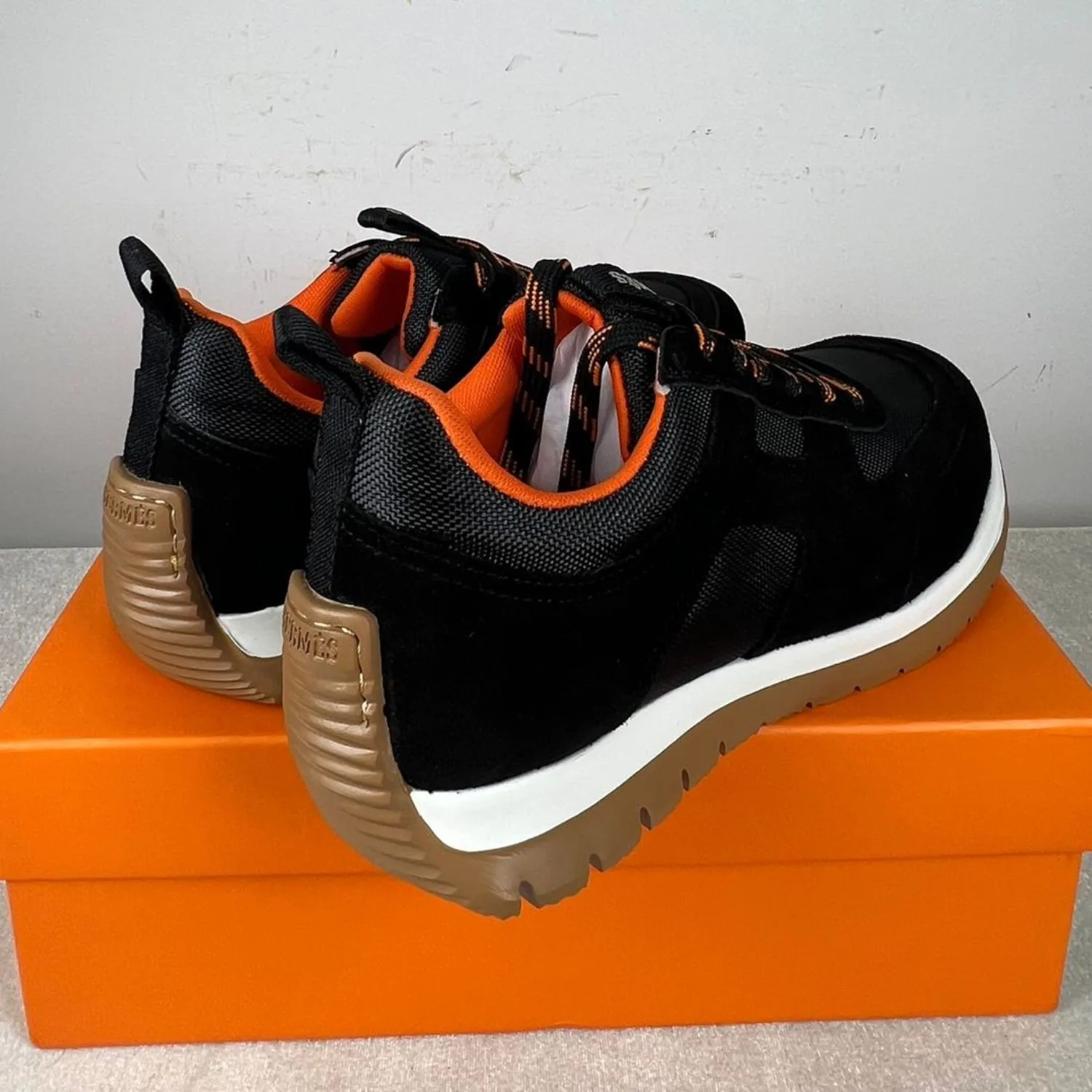 Hermes Jimmy Sneakers Black - Image 3