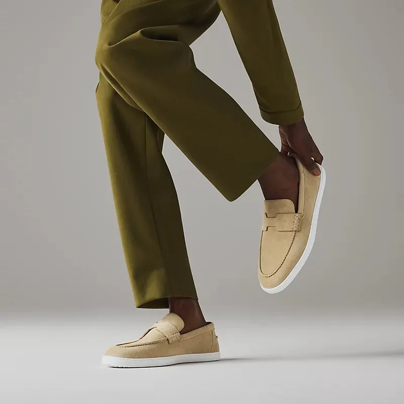 Alternative view of Hermes Job Loafers Beige