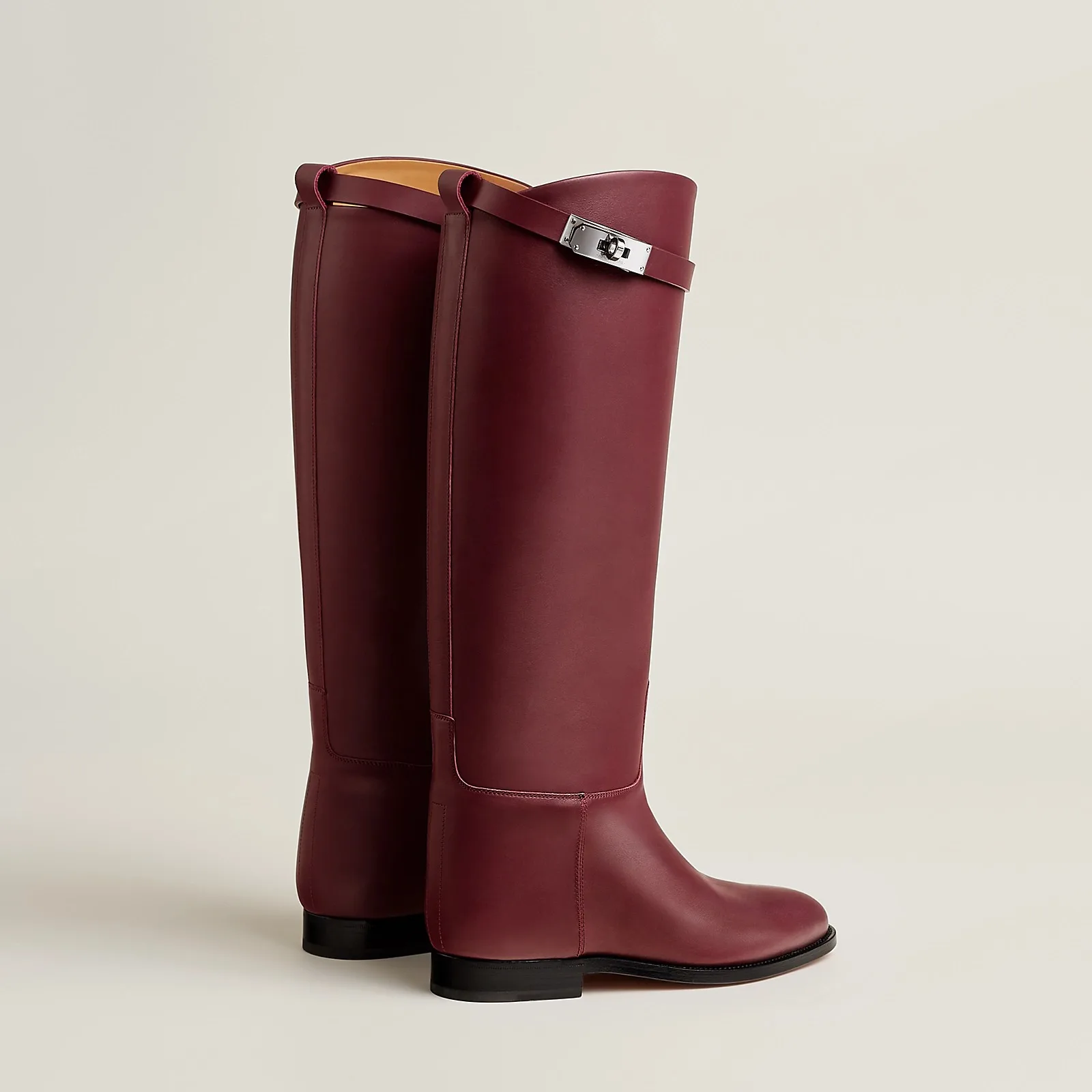 Hermes Jumping Boots Rouge H - Image 3