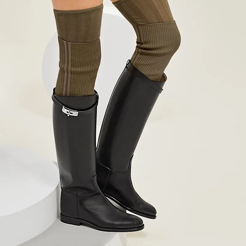 Alternative view of Hermes Jumping Boots Black