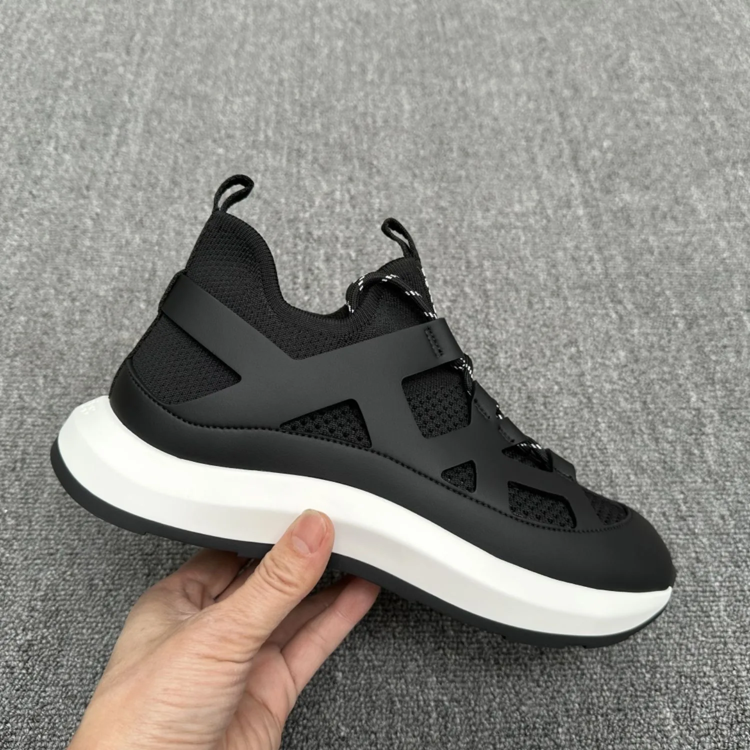 Hermes Katana Sneakers Black - Image 4