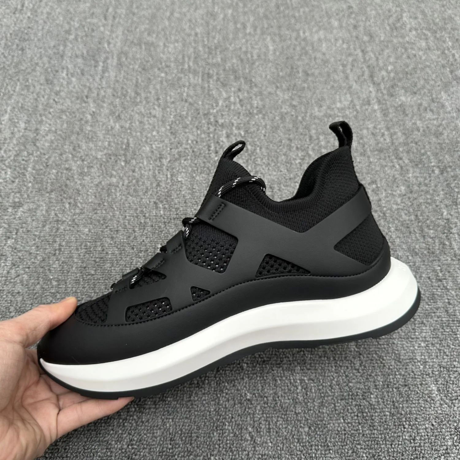 Hermes Katana Sneakers Black - Image 3
