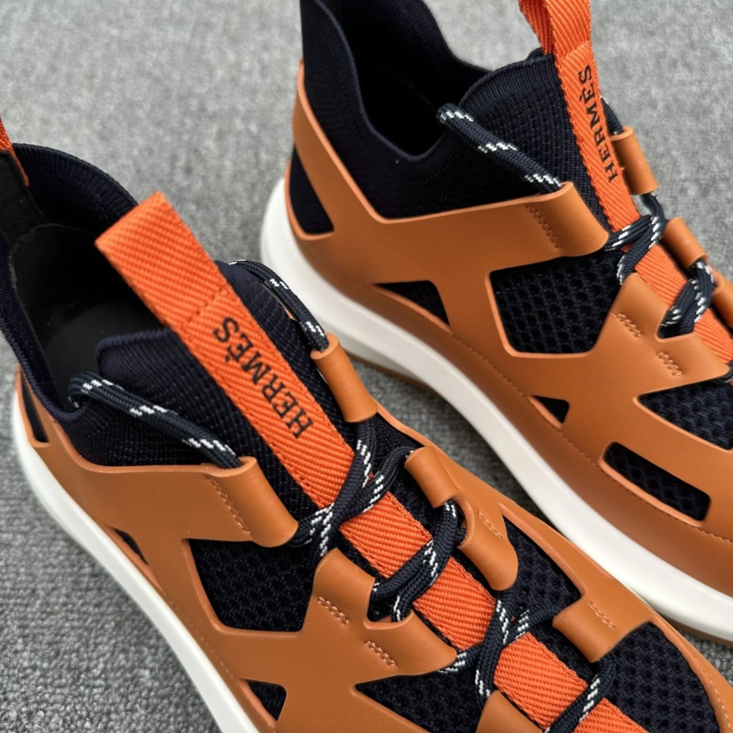 Alternative view of Hermes Katana Sneakers Marine